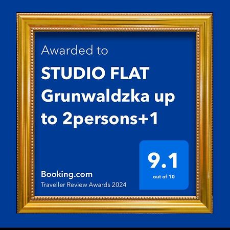 STUDIO FLAT Grunwaldzka up to 2persons+1 Wrocław Exteriör bild
