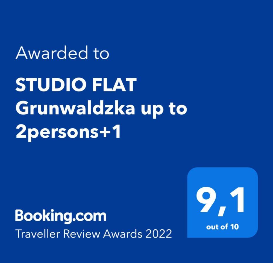 STUDIO FLAT Grunwaldzka up to 2persons+1 Wrocław Exteriör bild