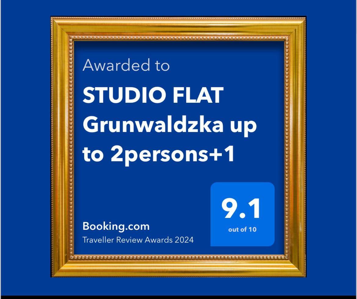 STUDIO FLAT Grunwaldzka up to 2persons+1 Wrocław Exteriör bild